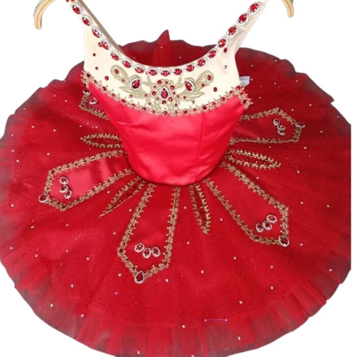Red Ballet Tutu Costume